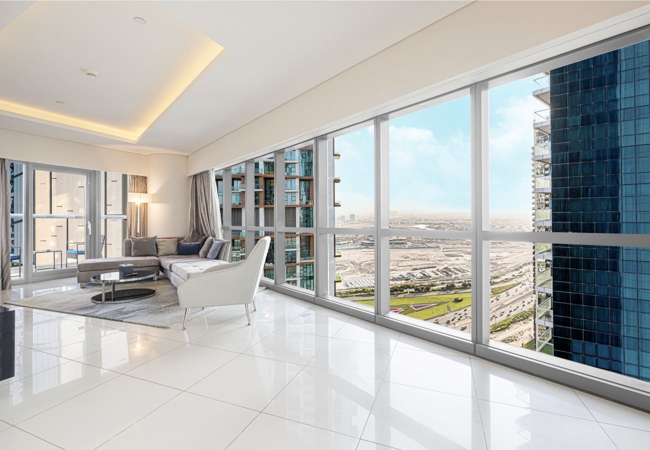 Apartment in Dubai - PNB Living - Luxury 2-Bedroom Apartment with City Views - High Floor - DAMAC Towers by Paramount – Tower D  